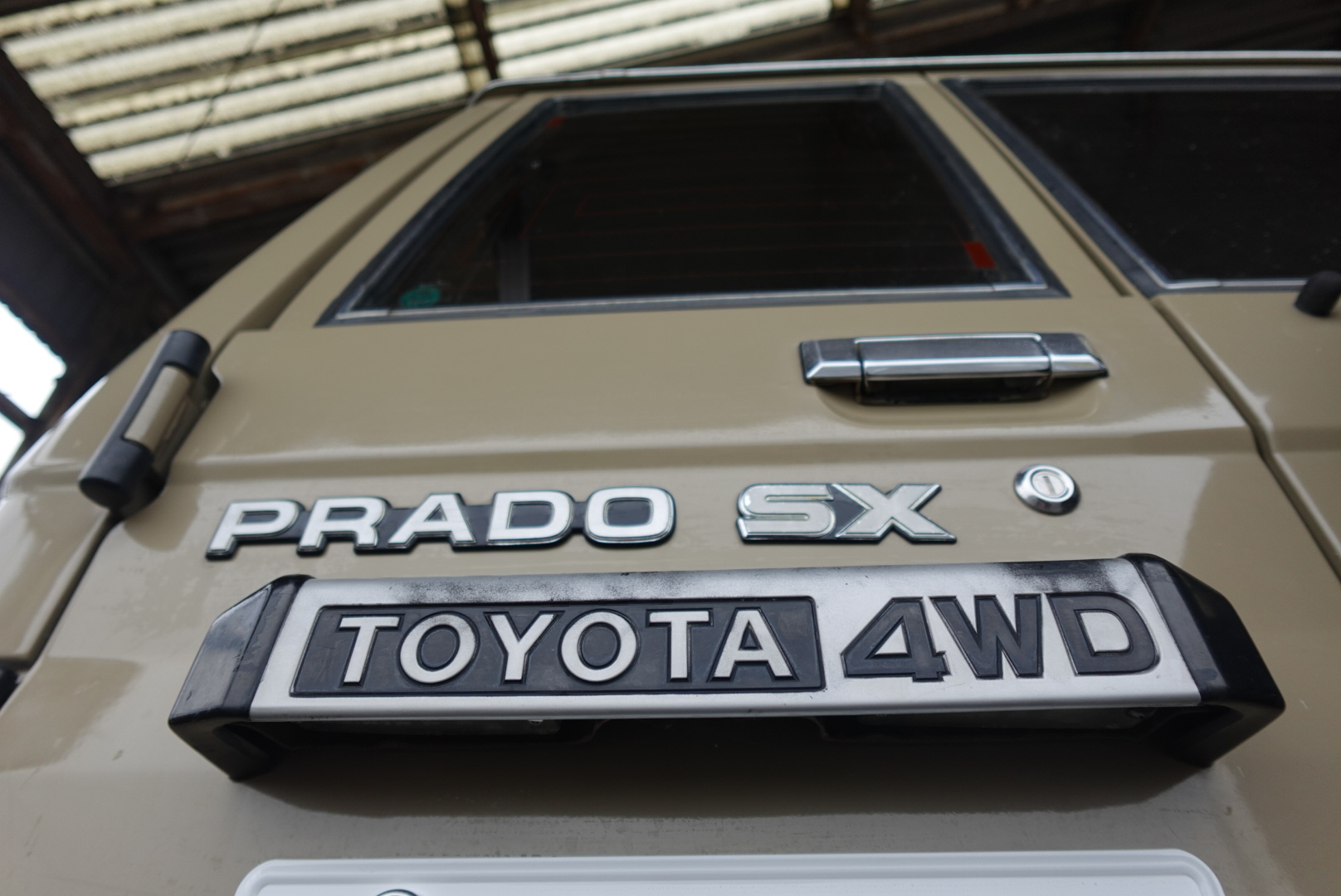 ランドクルーザー70 プラドSX TOYOTA 4WD リアエンブレム